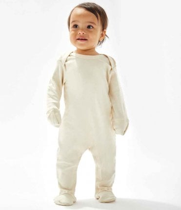 BabyBugz Organic Sleepsuit With Mitts
