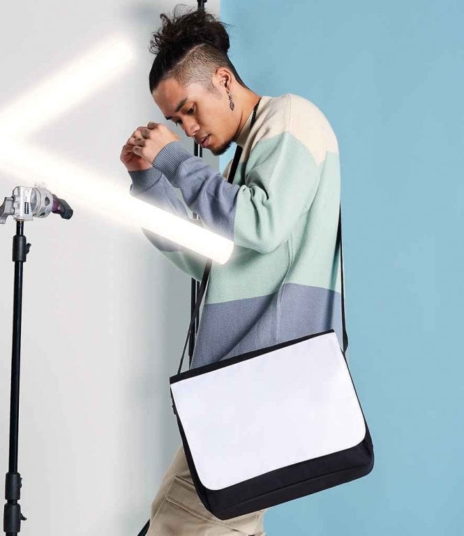 BagBase  Sublimation Messenger Bag