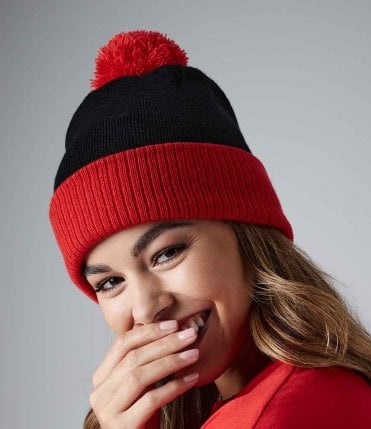 Beechfield Snowstar Two-Tone Beanie