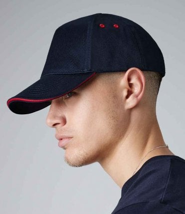 Beechfield Ultimate 5 Paneln Cap - Sandwich Peak