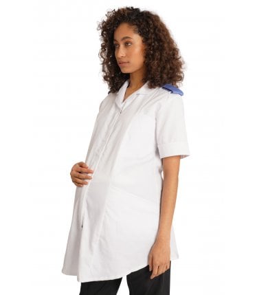 Ladies Maternity Tunic with Epaulette Bars