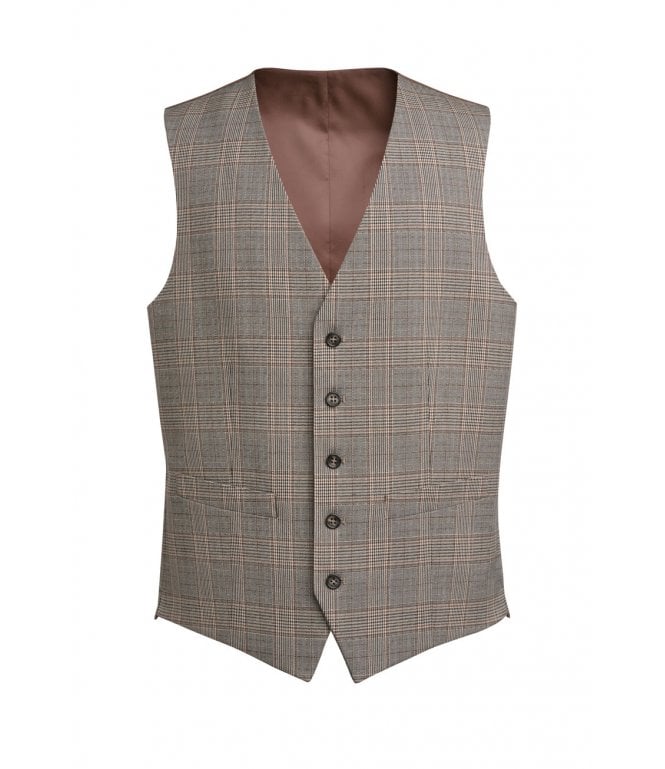 Brook Taverner Emilio Check Waistcoat