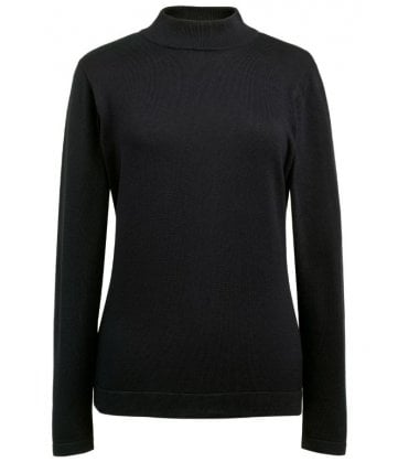 Golden Turtleneck Jumper