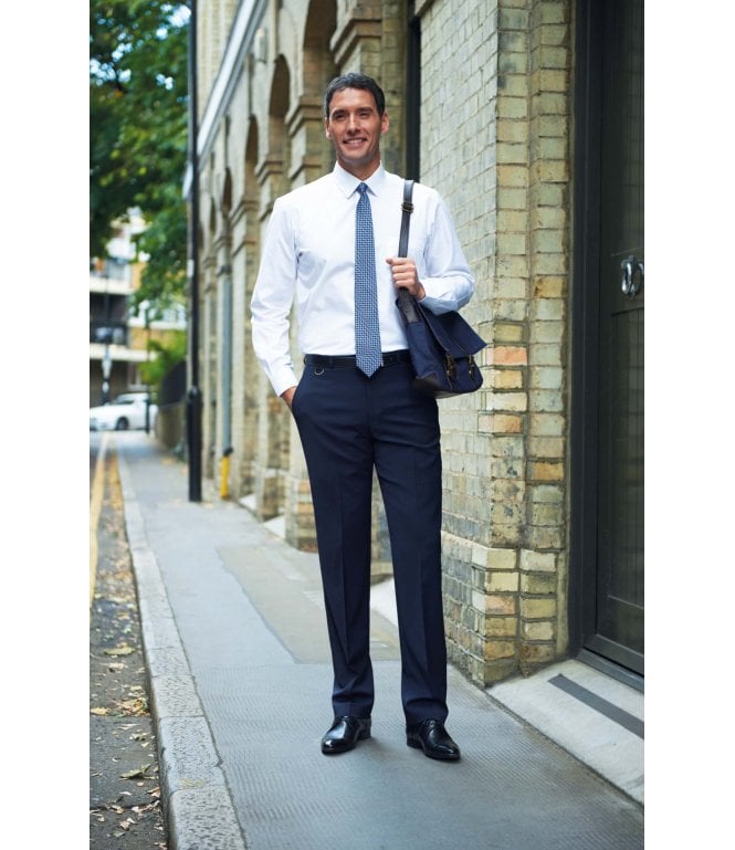Brook Taverner Mars Flat Front Trouser