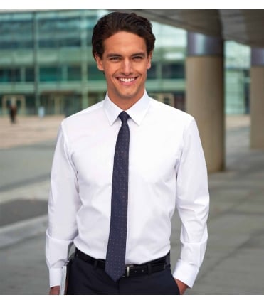 Pisa Slim Fit Poly Rich L/S Mens' Shirt Cotton Stretch