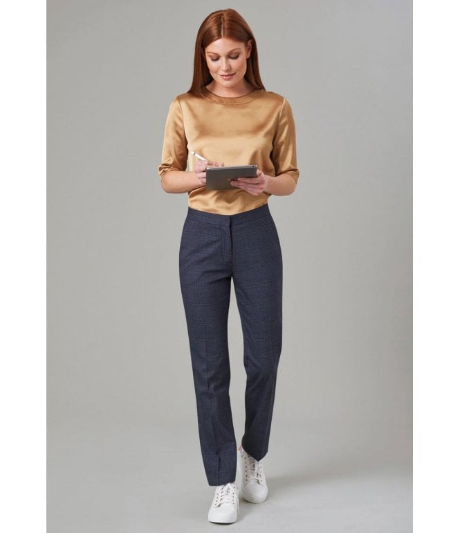Brook Taverner Stella Check Trouser