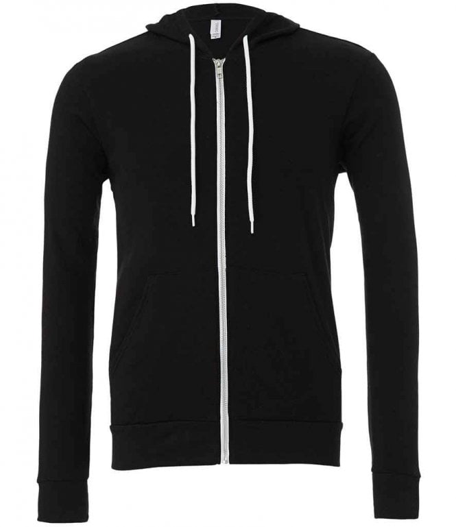 Canvas  Unisex Full Zip Hoodie