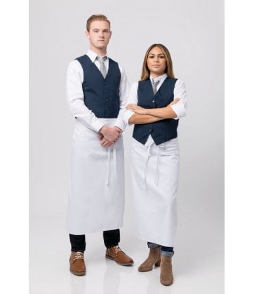 Bar Apron: White %5BB3%5D
