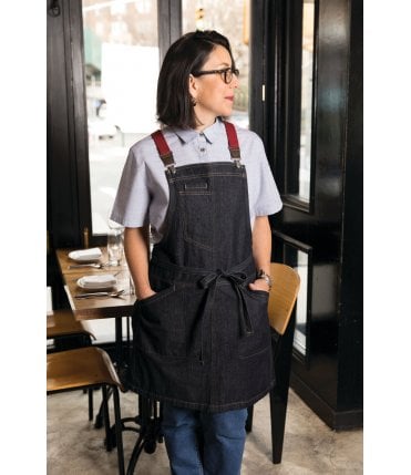 Berkeley Bib Apron Indigo Denim %5BABS01IBL%5D