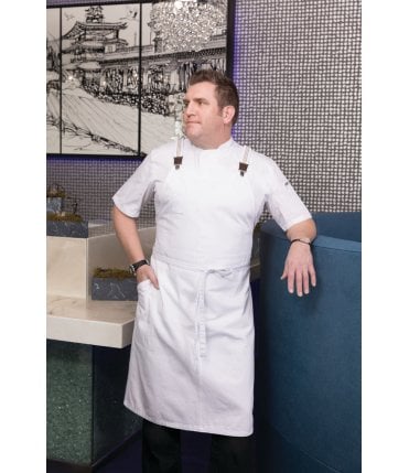 Berkeley Chefs Bib Apron White %5BACS01WHT%5D