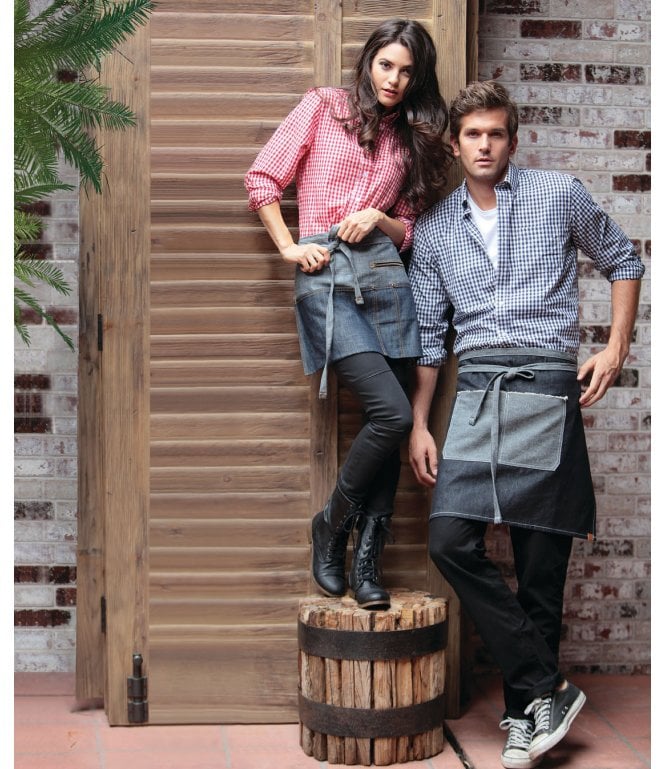Chef Works Bronx Half Bistro Apron [AW044]