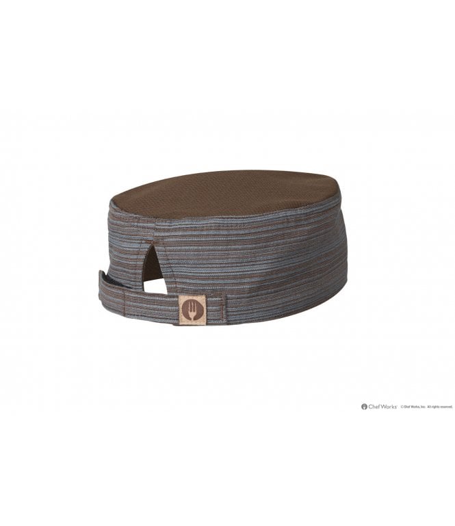 Chef Works Brooklyn Beanie Chocolate Blue [HB003BUC]