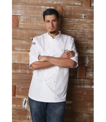 Capri Premium Cotton Chef Coat %5BECSS%5D