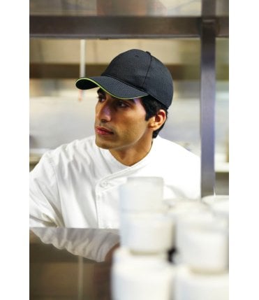 Cool Vent Baseball Cap with Color Trim %5BBCCT%5D