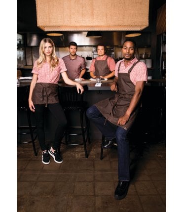 Denver Chef's Cross-Back Bib Apron %5BACX01%5D