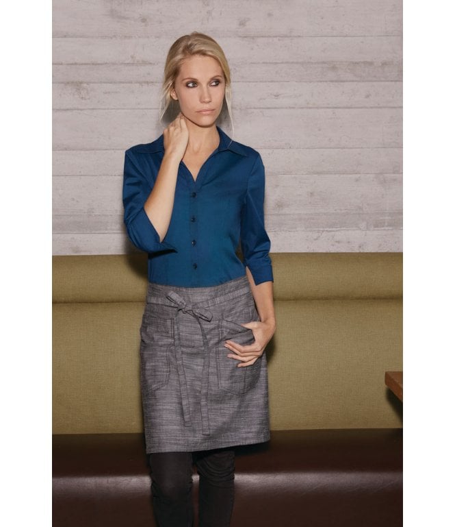 Chef Works Finesse Womens 3/4-Sleeve Fitted Shirt [WA34]
