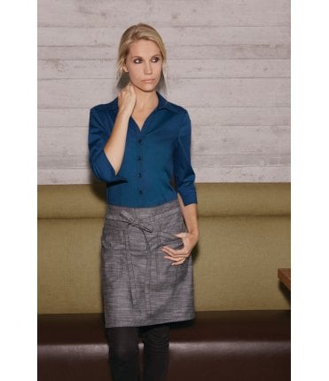 Finesse Womens 3/4-Sleeve Fitted Shirt %5BWA34%5D