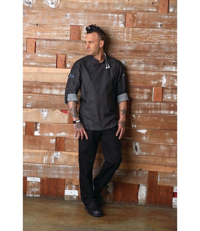 Chef Works Gramercy Chef Coat [EXDZ001BLK]