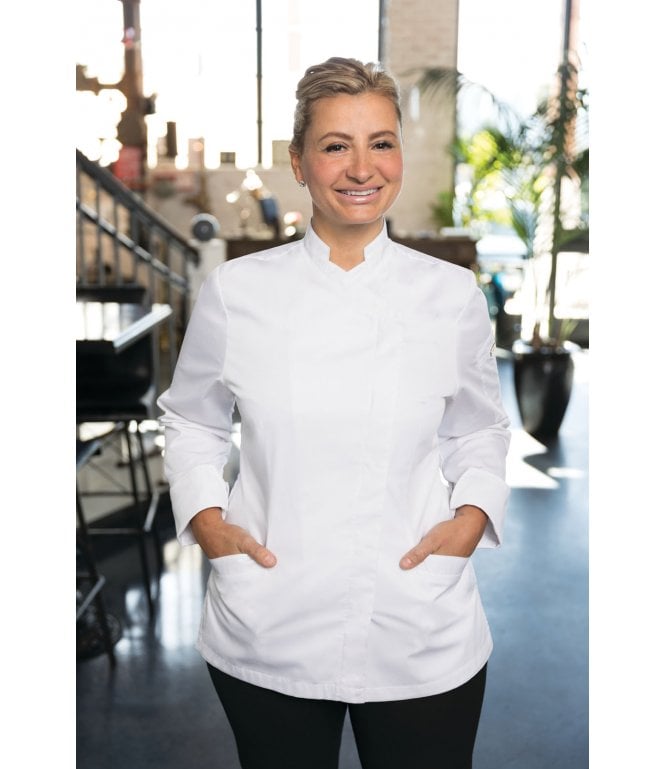 Chef Works Marrakesh V-series Womens Chef Coat [CES03W]