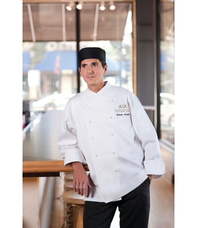 Chef Works Milan Premium Cotton Chef Coat [ECCW]