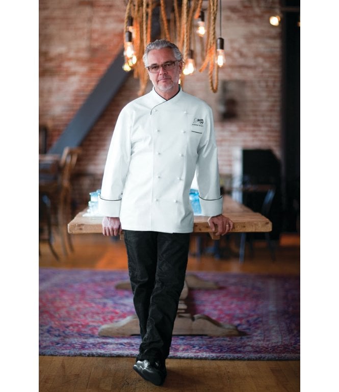 Chef Works Monte Carlo Premium Cotton Chef Coat [ECCB]