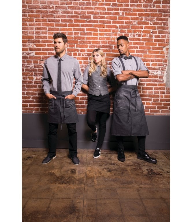 Chef Works Rockford Half Bistro Apron [AHWKV013]