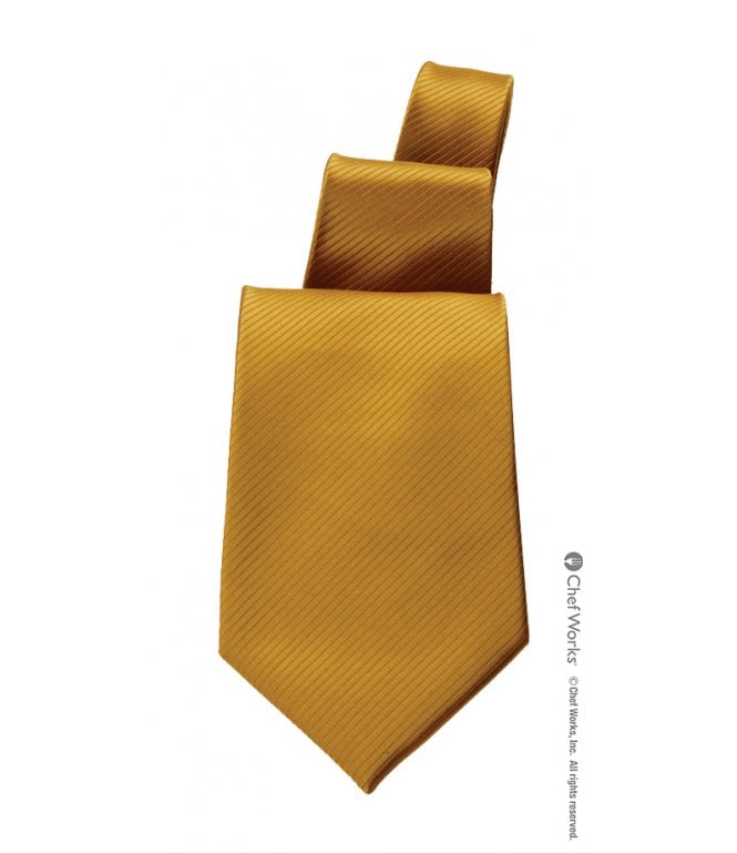 Chef Works Solid Mustard Tie [TSOLMUS]