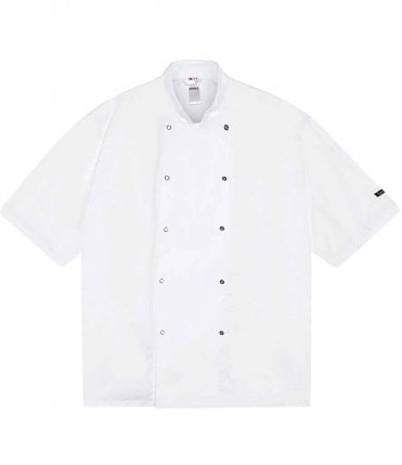 Dennys Long Sleeve Press Stud Chef's Jacket