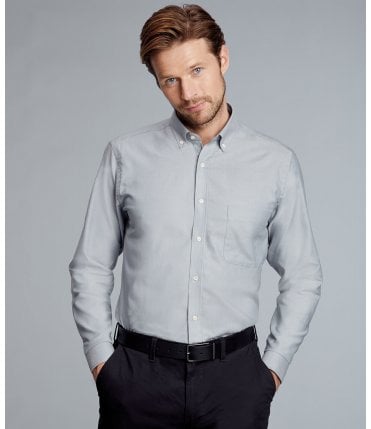 Bray Men's L/S Slim Fit Oxford Shirt