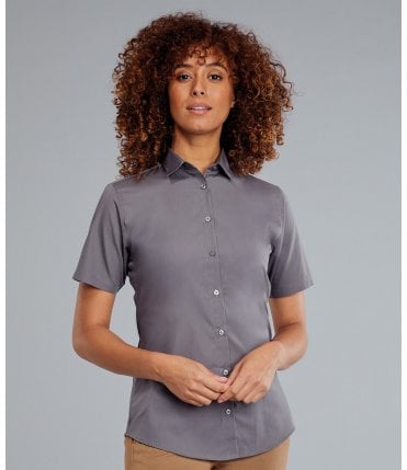 Cara Ladies Short Sleeved Blouse