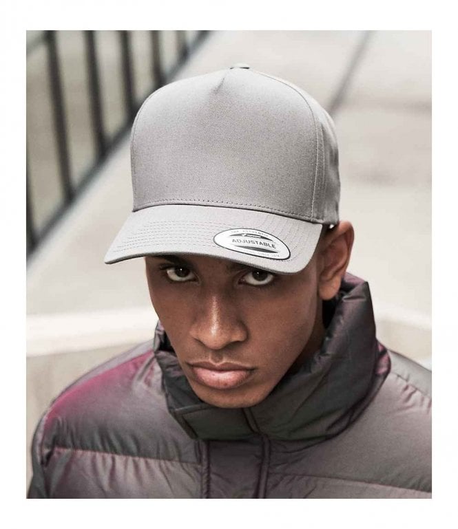 Flexfit  5 Panel Curved Classic Snapback Cap