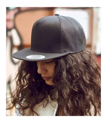 Flexfit 5 Panel Retro Trucker Cap