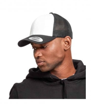Flexfit Retro Coloured Front Trucker Cap