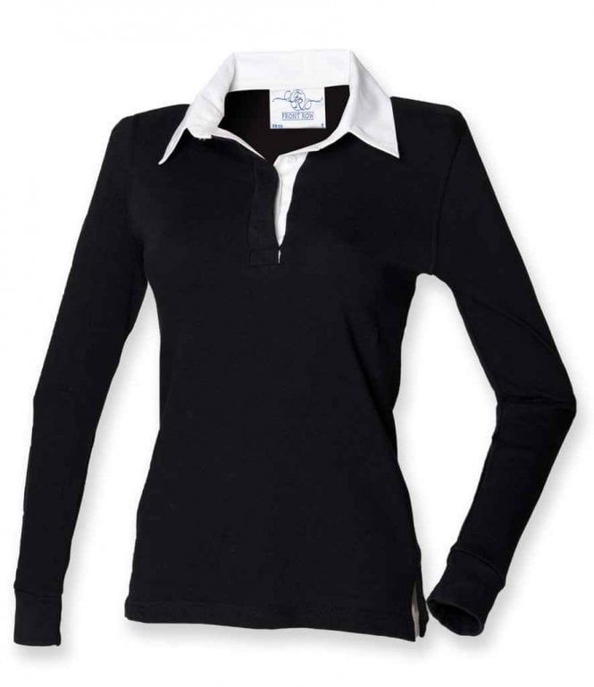 Front Row  Ladies Classic Rugby Shirt