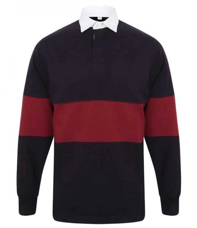 Front Row  Panelled Rugby Shirt