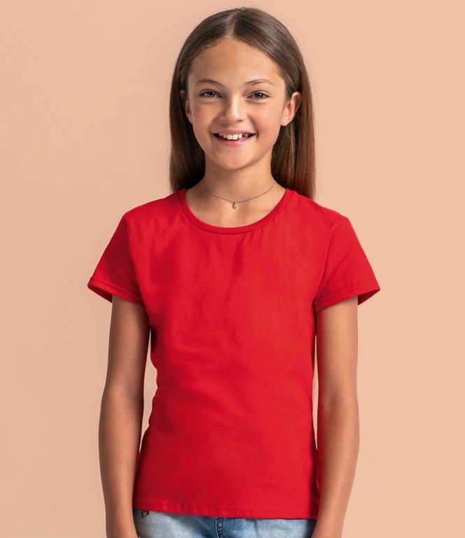 Fruit of the Loom  Girls Iconic 150 T-Shirt