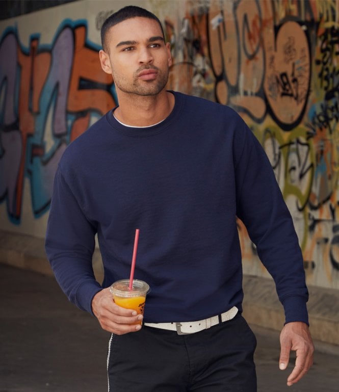 Fruit of the Loom  Lightweight Drop Shoulder Sweatshirt