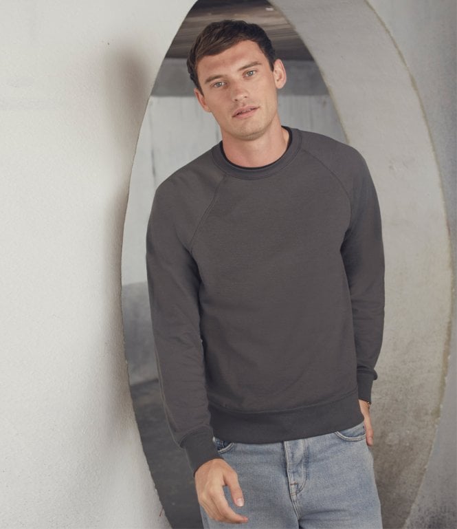 Fruit of the Loom  Lightweight Raglan Sweatshirt