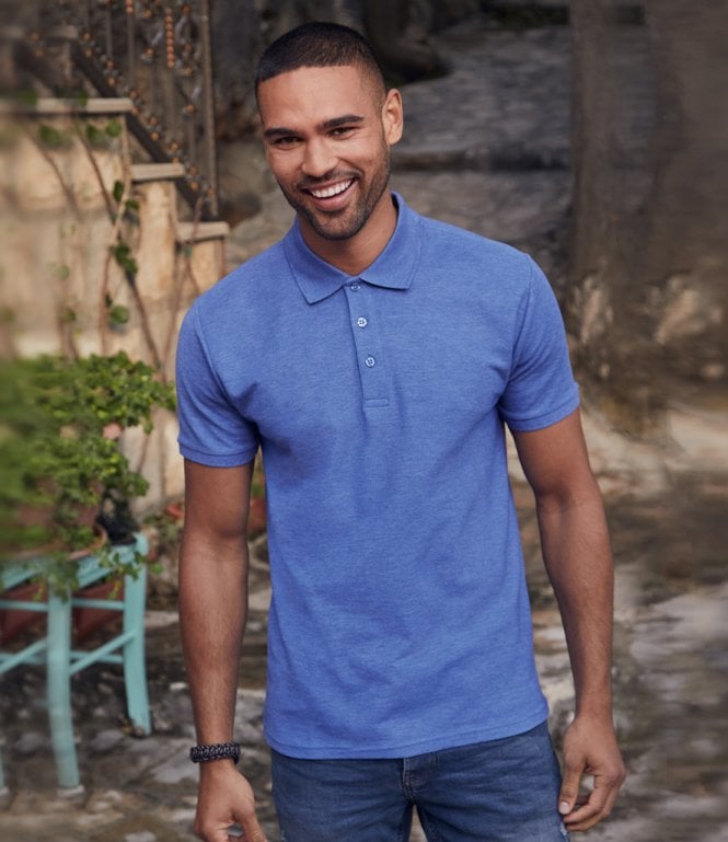 Fruit of the Loom  Poly/Cotton Pique Polo Shirt