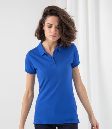 Henbury Ladies Modern Fit Cotton Pique