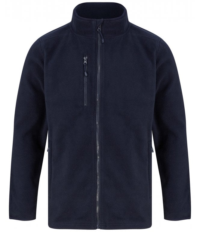 Henbury RECYCLED POLYESTER MICROFLEECE JACKET