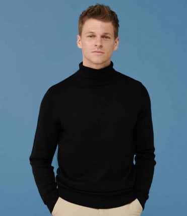 Henbury Roll Neck Sweater