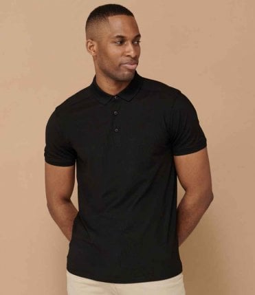 Henbury Stretch Microfine Pique© Polo Shirt