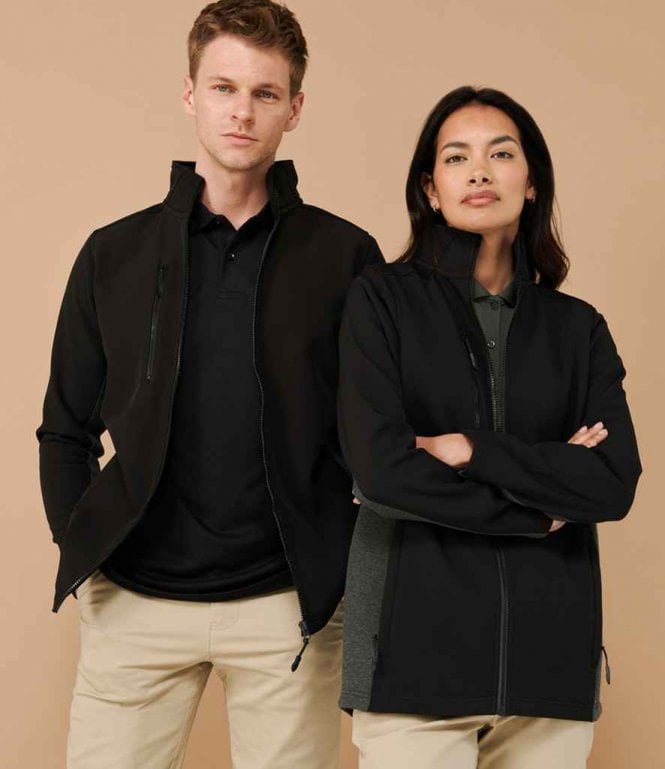 Henbury  Unisex Contrast Soft Shell Jacket