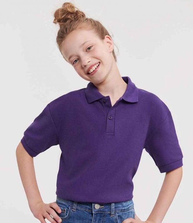 Jerzees Schoolgear  Kids Poly/Cotton Pique Polo Shirt