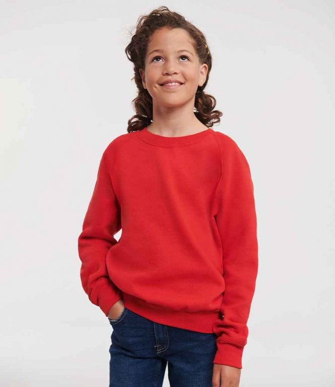 Jerzees Schoolgear  Kids Raglan Sweatshirt