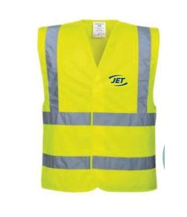 JET Hi-Vis Yellow Vest