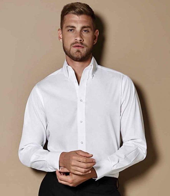 Kustom Kit  Long Sleeve City Business Shirt