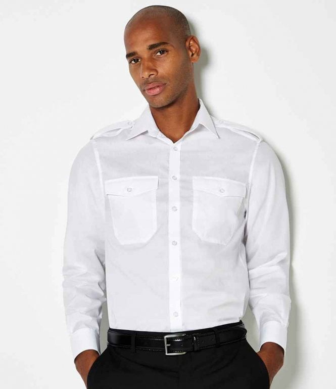 Kustom Kit  Long Sleeve Pilot Shirt