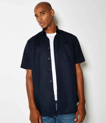 Kustom Kit Short Sleeve Workwear Oxford Shirt
